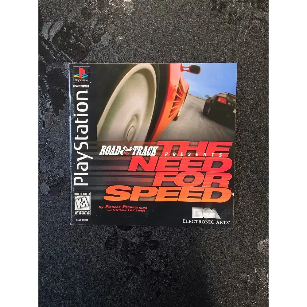 Sony PlayStation (PS1) Road & Track Presents The Need for Speed 1996